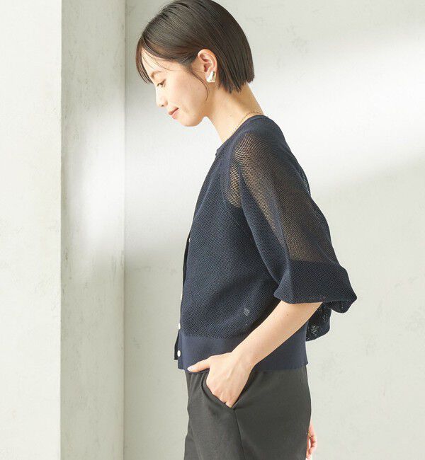 SHIPS for women「《予約》〈手洗い可能〉16G カーディガン」|カーディガン|