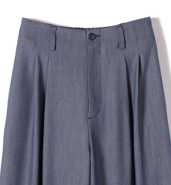 SHIPS for women「〈接触冷感/UVカット/手洗い可能〉スマート イージー デニム ライク タック パンツ」|その他|