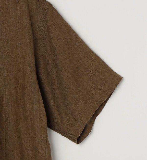 SHIPS any「SHIPS any:〈洗濯機可能〉NOVELTEX リネン レギュラーカラー シャツ◆」|シャツ・ブラウス|