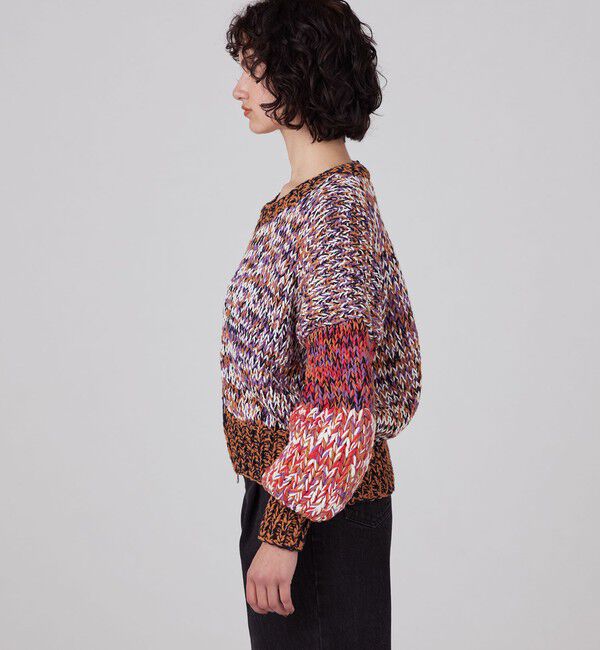 MACPHEE「ムリネハンドニット ボリュームカーディガン」|カーディガン|