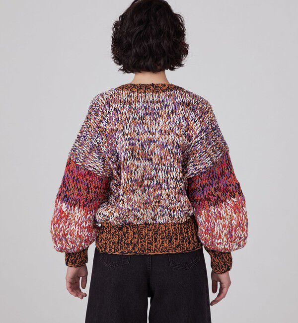 MACPHEE「ムリネハンドニット ボリュームカーディガン」|カーディガン|