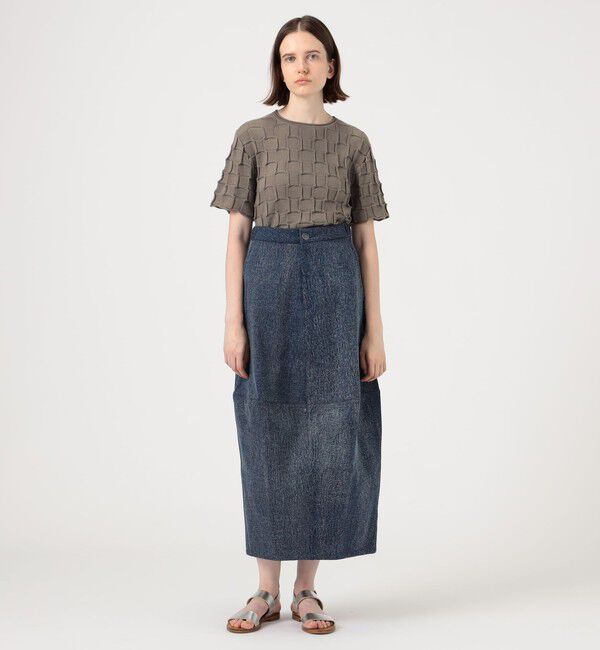 TOMORROWLAND GOODS「Lauren Manoogian STRUCTURE デニムスカート」|スカート|