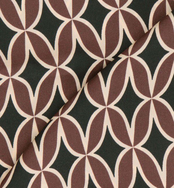 TOMORROWLAND GOODS「TOMORROWLAND ジオメトリック柄 シルクスカーフ」|バンダナ・スカーフ|