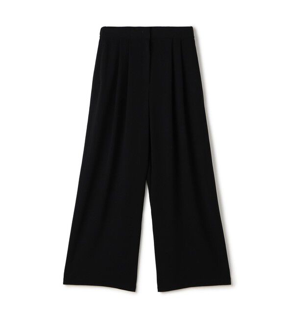 Ballsey「サンディジョーゼット タックワイドパンツ」|その他|69 ネイビー