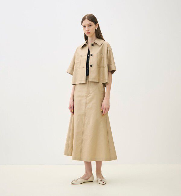 TOMORROWLAND collection「コットンラミーモールスキン カーゴジャケット」|その他|