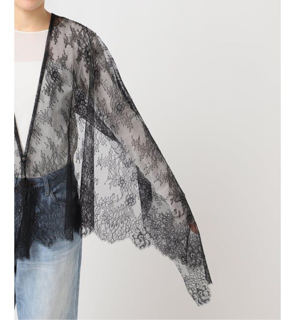 Plage「lace ベスト」|ストール|