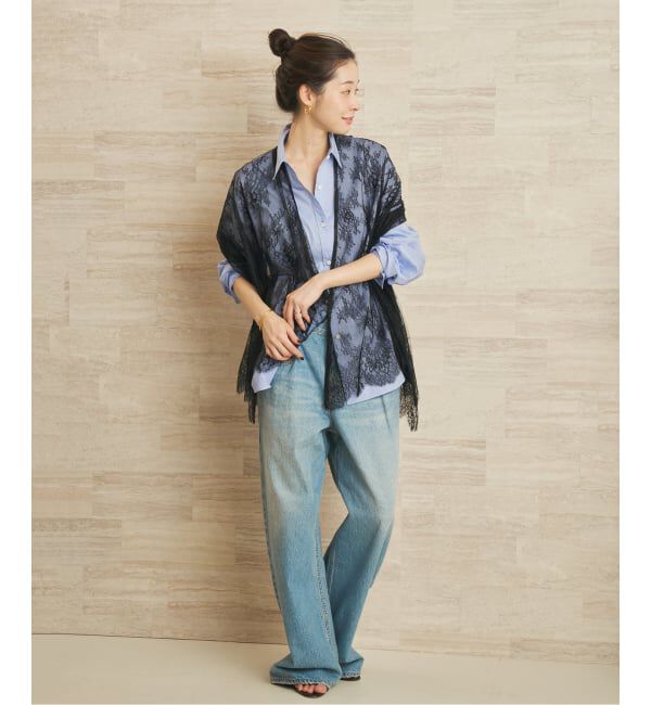 Plage「lace ベスト」|ストール|