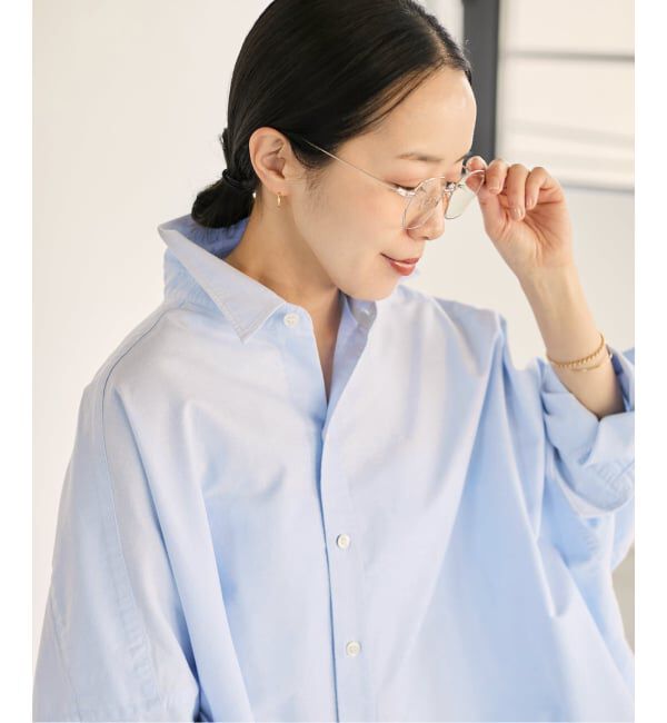 Plage「《追加》OX Poncho シャツ」|シャツ・ブラウス|
