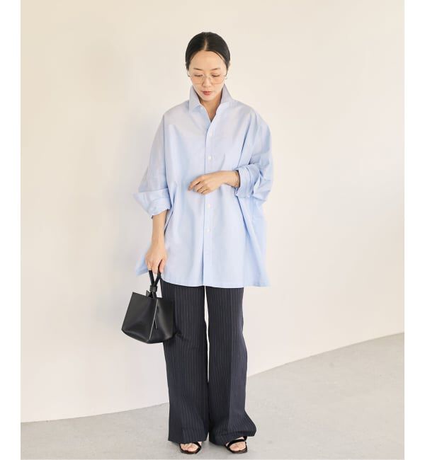 Plage「《追加》OX Poncho シャツ」|シャツ・ブラウス|