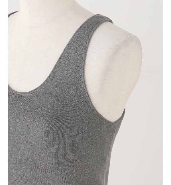 Plage「Smooth cup knit タンクトップ」|インナー|