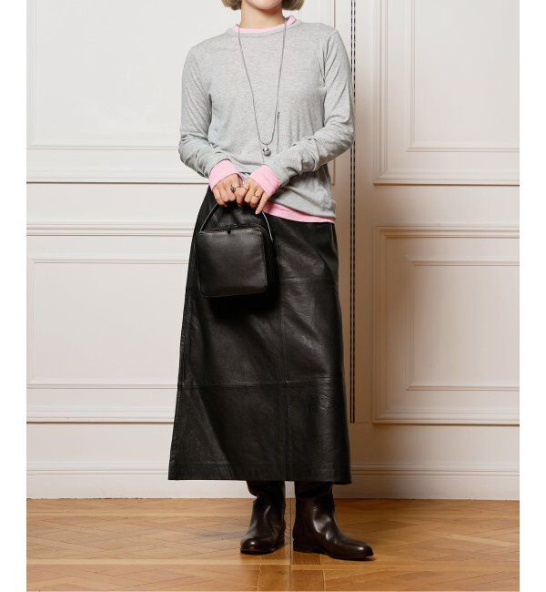 IENA LA BOUCLE「IENA LA BOUCLE シアーフライスロングスリーブTシャツ」|Tシャツ・カットソー|