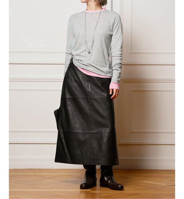 IENA LA BOUCLE「IENA LA BOUCLE シアーフライスロングスリーブTシャツ」|Tシャツ・カットソー|