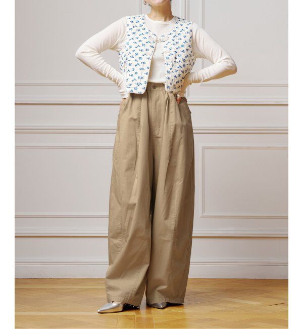 IENA LA BOUCLE「IENA LA BOUCLE シアーフライスロングスリーブTシャツ」|Tシャツ・カットソー|