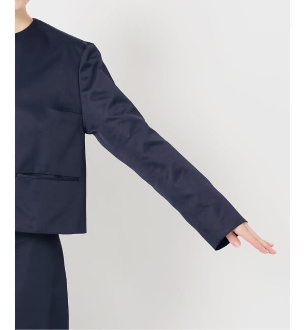 VERMEIL par iena「メモリーサテンWフェイスジャケット」|その他|