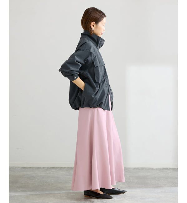 IENA「キュプラサテンフレアスカート」|スカート|