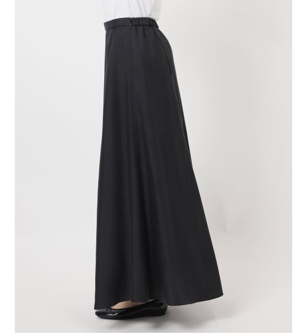 IENA「キュプラサテンフレアスカート」|スカート|