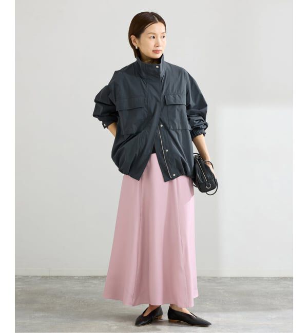 IENA「キュプラサテンフレアスカート」|スカート|