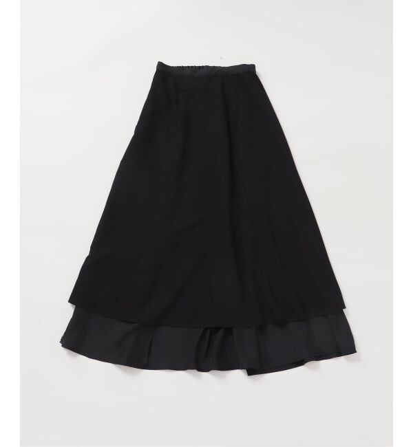 IENA「キュプラサテンフレアスカート」|スカート|