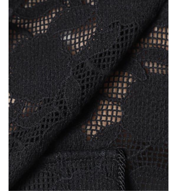 SLOBE IENA「ブロイダーレースオープンカラーシャツ」|シャツ・ブラウス|