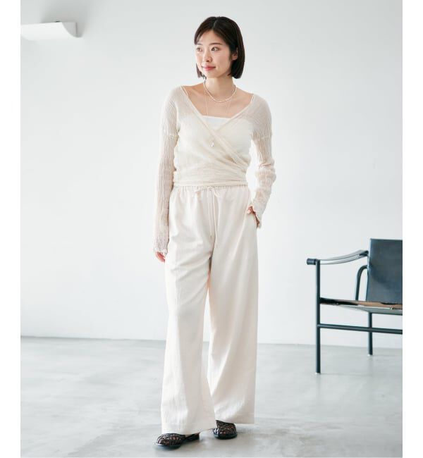 IENA「アンティークサテン イージーパンツ」|その他|