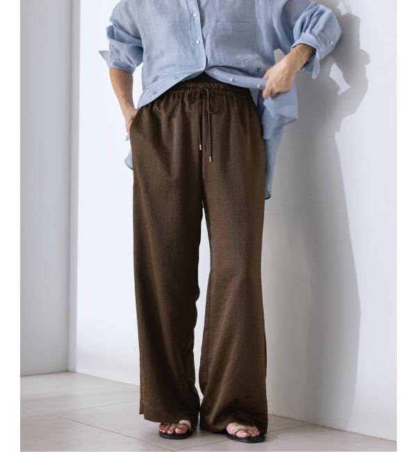 IENA「アンティークサテン イージーパンツ」|その他|