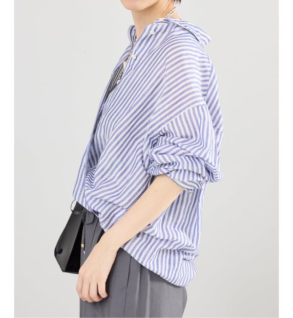 IENA「ラミーリヨセル2wayシャツ」|シャツ・ブラウス|