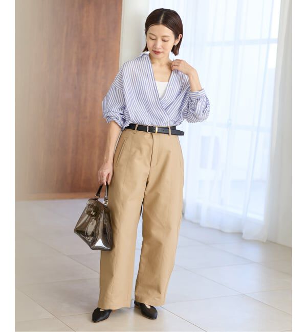 IENA「ラミーリヨセル2wayシャツ」|シャツ・ブラウス|