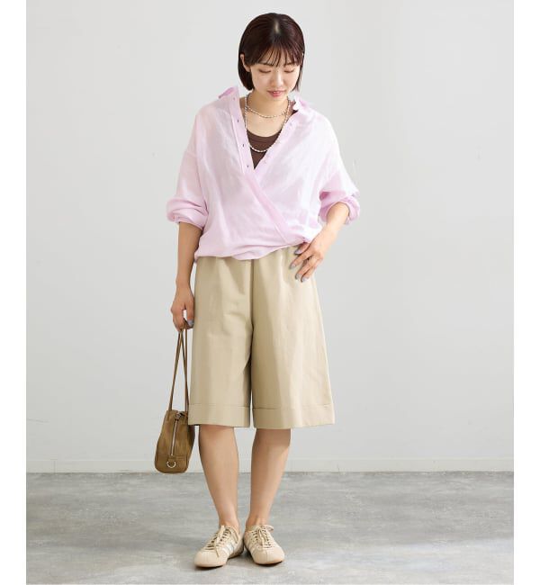 IENA「ラミーリヨセル2wayシャツ」|シャツ・ブラウス|