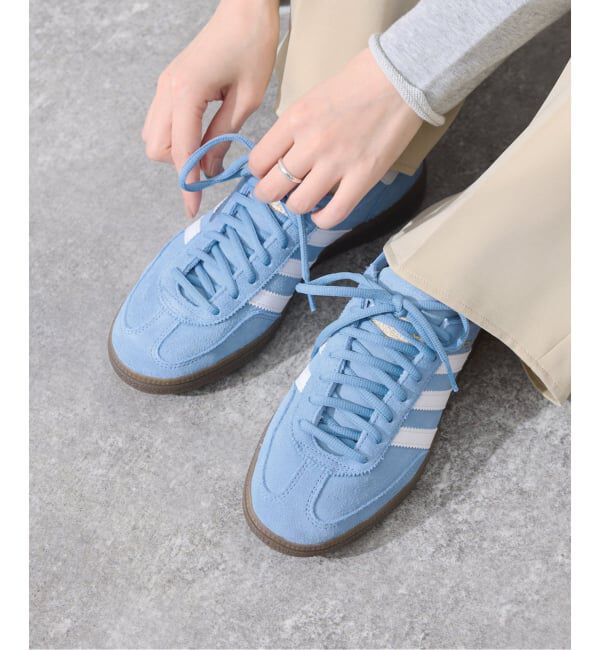 SLOBE IENA「《WEB限定サイズあり》adidas/アディダス HANDBALL SPEZIAL」|スニーカー|サックスブルー B