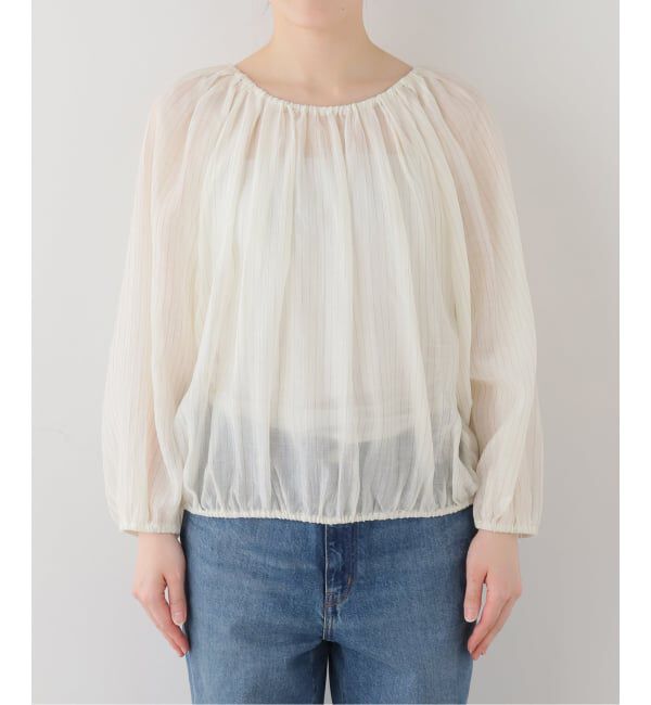SLOBE IENA「2WAYバルーンブラウス」|シャツ・ブラウス|ナチュラル