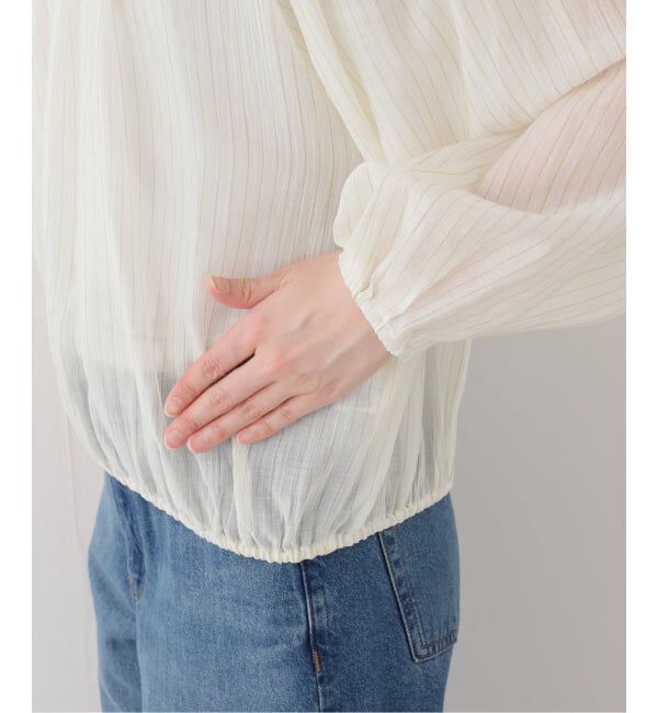 SLOBE IENA「2WAYバルーンブラウス」|シャツ・ブラウス|