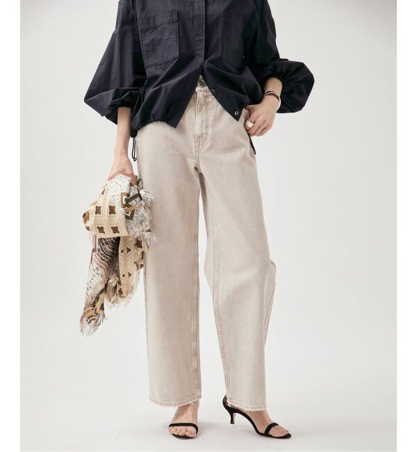 VERMEIL par iena「upper hights アッパーハイツ THE NIECE MID RISE L8G317102」|デニム|