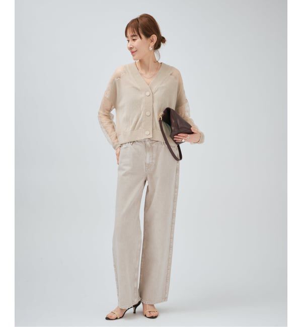 VERMEIL par iena「upper hights アッパーハイツ THE NIECE MID RISE L8G317102」|デニム|