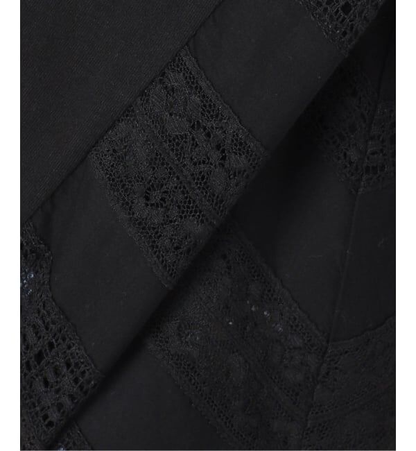 IENA「《予約》AAYUSHI/アユーシ バックスカーフハーフスリーブトップス SGN08110」|Tシャツ・カットソー|