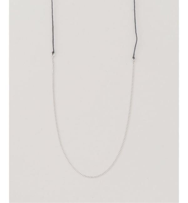 IENA LA BOUCLE「we PERM  ウィパーマ UNITE ネックレス WPN009PT85-40」|ネックレス|ブラック