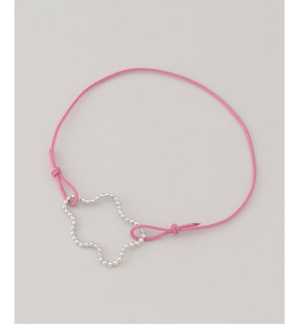 IENA LA BOUCLE「we PERM ウィパーマ cloud ball chain cord ブレスレット WP-B006S」|ブレスレット・バングル|