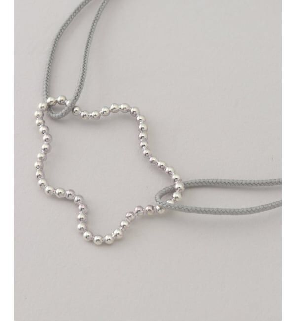 IENA LA BOUCLE「we PERM ウィパーマ cloud ball chain cord ブレスレット WP-B006S」|ブレスレット・バングル|