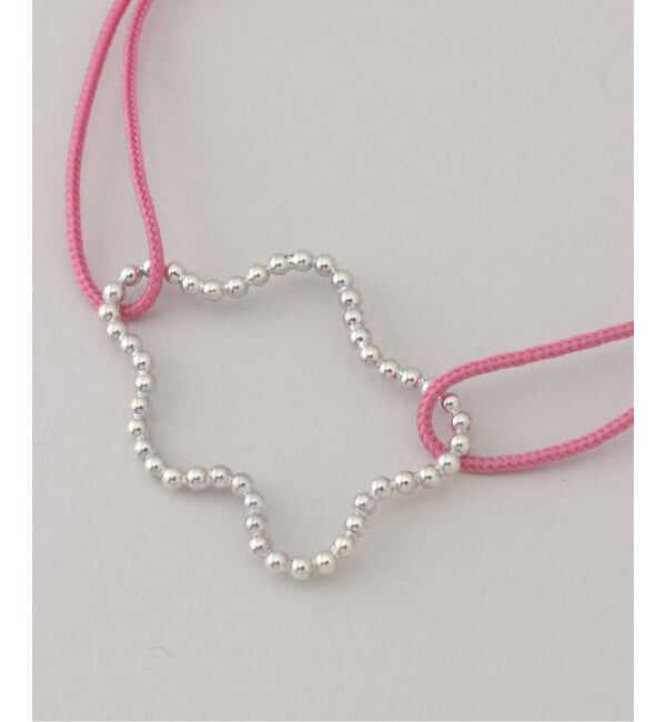 IENA LA BOUCLE「we PERM ウィパーマ cloud ball chain cord ブレスレット WP-B006S」|ブレスレット・バングル|