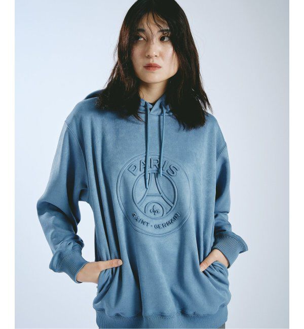 Paris Saint-Germain「PSG JP FS HOODIE スウェットパーカー」|パーカー|ブルー A