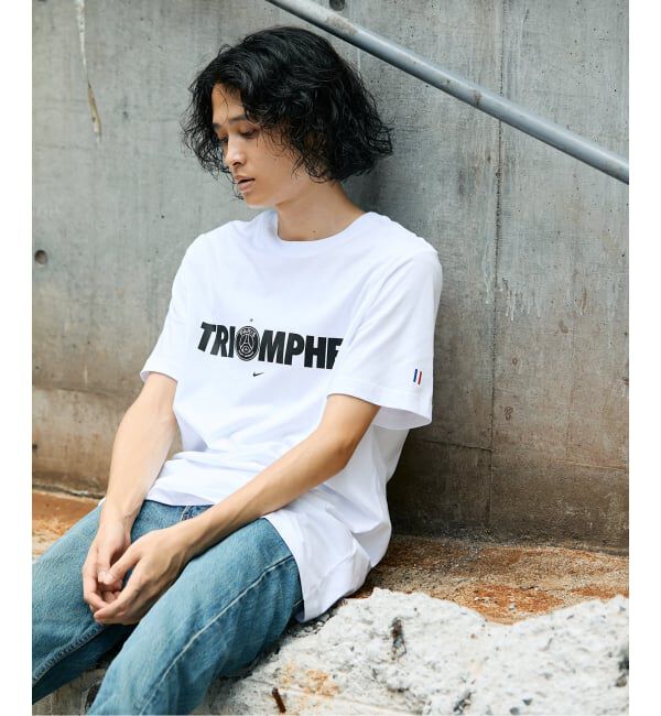 Paris Saint-Germain「【NIKE / ナイキ】PSG T-shirts Nike Men UCL A22717- 100」|Tシャツ・カットソー|