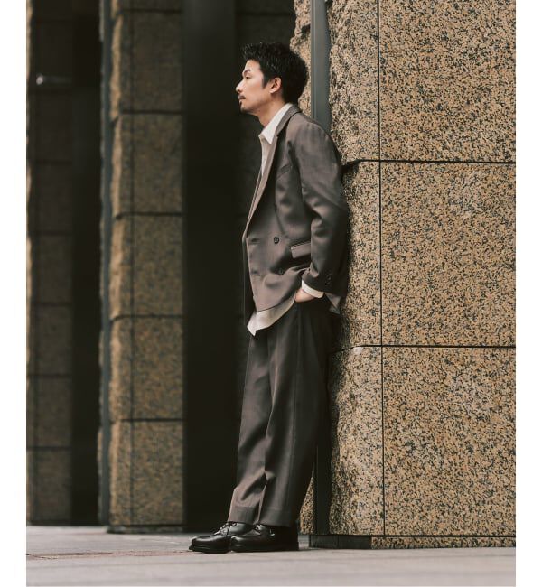 417 EDIFICE「TW ツイル  W ジャケット "セットアップ着用可能"」|テーラードジャケット|