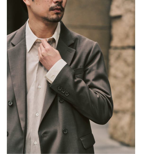 417 EDIFICE「TW ツイル  W ジャケット "セットアップ着用可能"」|テーラードジャケット|