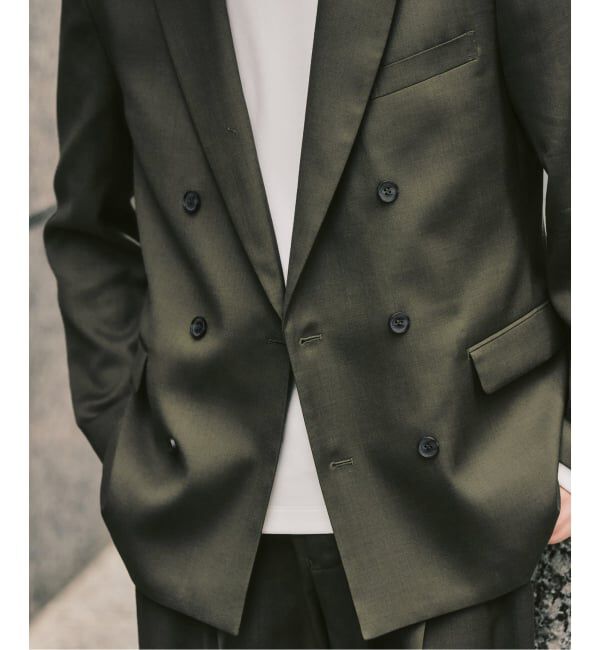 417 EDIFICE「TW ツイル  W ジャケット "セットアップ着用可能"」|テーラードジャケット|