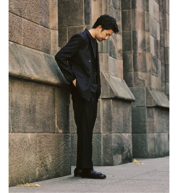 417 EDIFICE「TW ツイル  W ジャケット "セットアップ着用可能"」|テーラードジャケット|