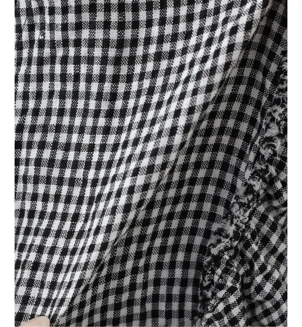 journal standard luxe「リネンワッシャー フリルジレ」|シャツ・ブラウス|