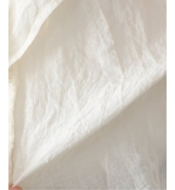 journal standard luxe「リネンワッシャー フリルジレ」|シャツ・ブラウス|