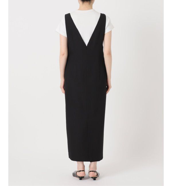 NOBLE「ストレートVネックワンピース」|ワンピース|