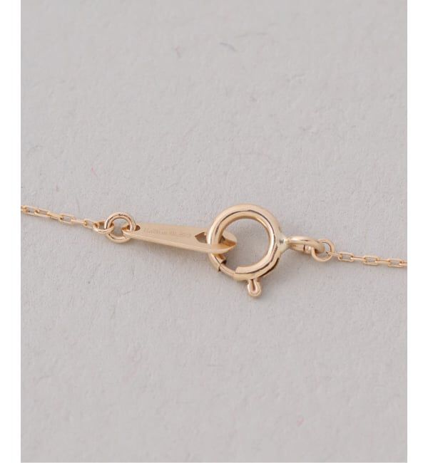 Lilas by Spick&Span「ブラックホールダイヤ5pネックレス K18」|ネックレス|