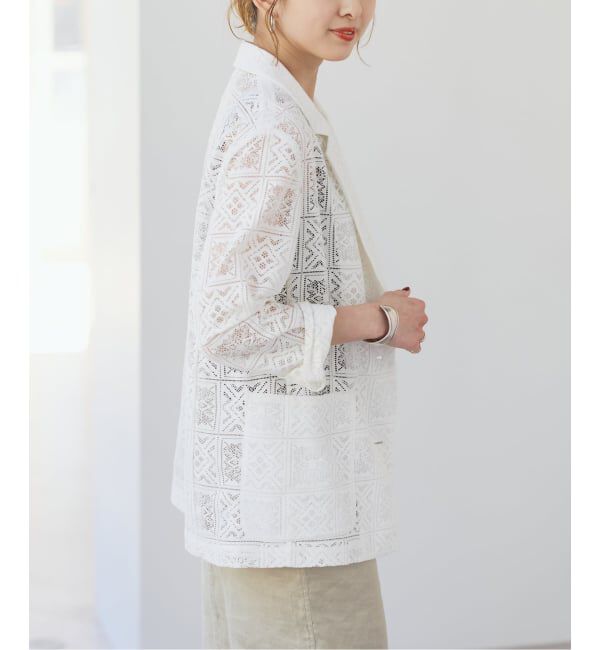 Spick and Span「レースジャケット」|テーラードジャケット|