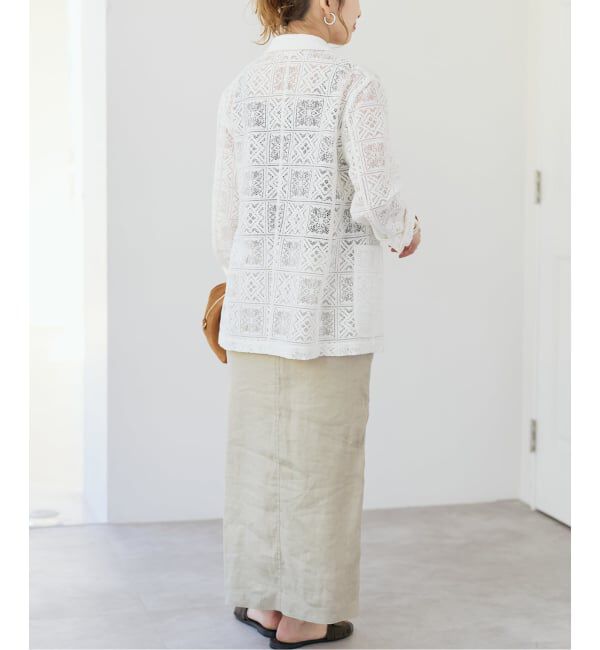 Spick and Span「レースジャケット」|テーラードジャケット|